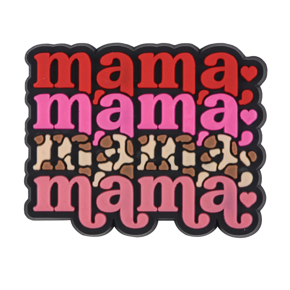 Shoe Decoration NANA Mother Shoe Charms For Women Kids Shoe Pins For Clog Buckles Sandals Accessories Bitrthday Gifts image 6