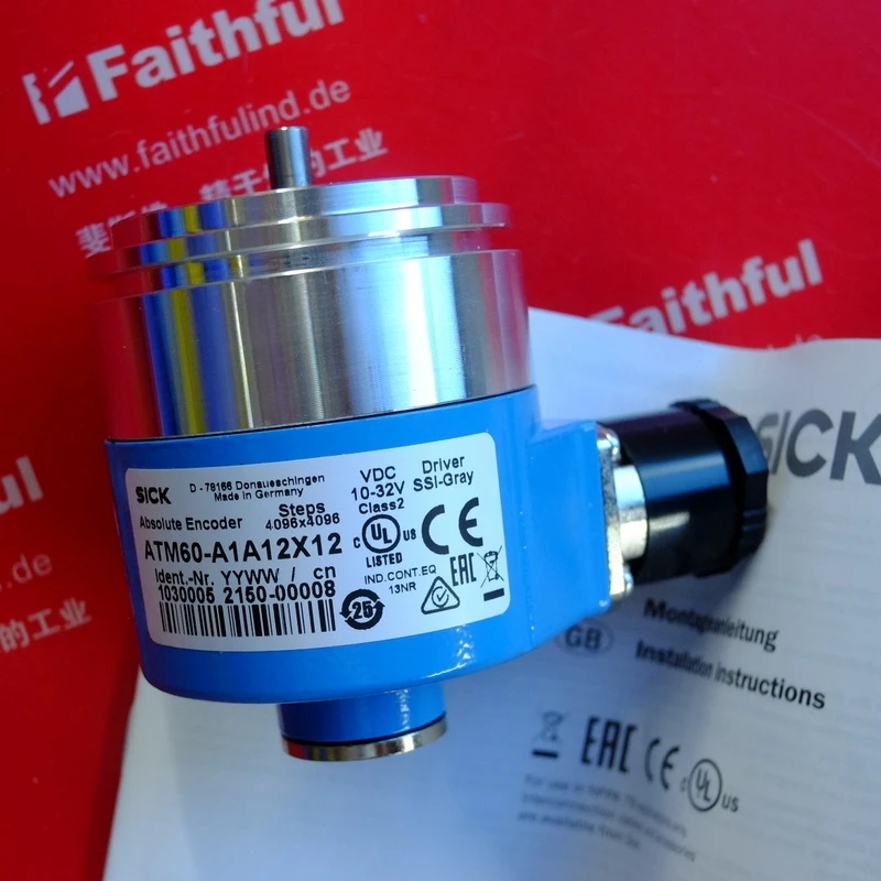 Brandneuer und originaler Sick Stegmann ATM60-A1A12X12 Encoder 1030005 SSI im Spot