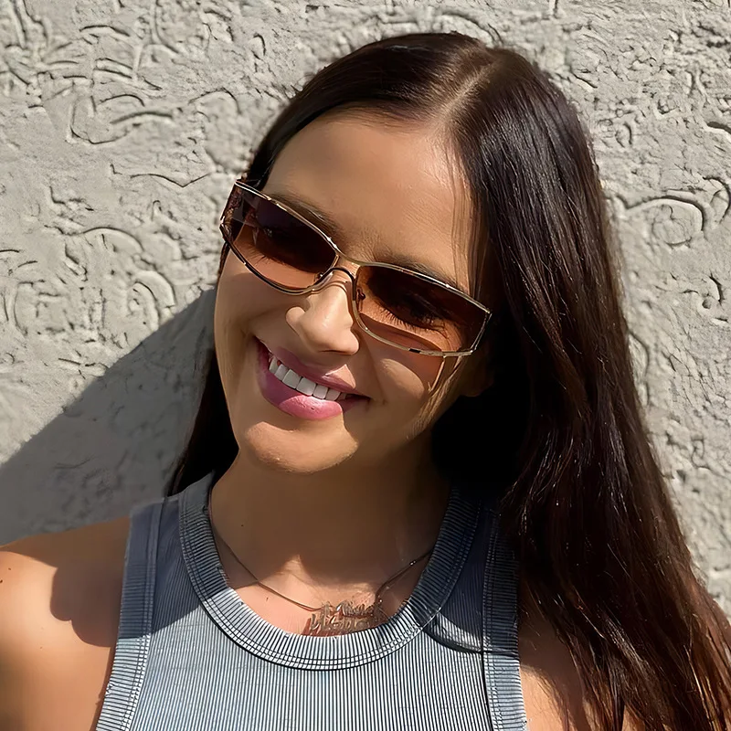 

Y2k Sunglasses Women Men Oversized Brand Designer Gradient Goggle Sun Glasses Steampunk Glasses Shades Eyewear Mirror Eyeglasses