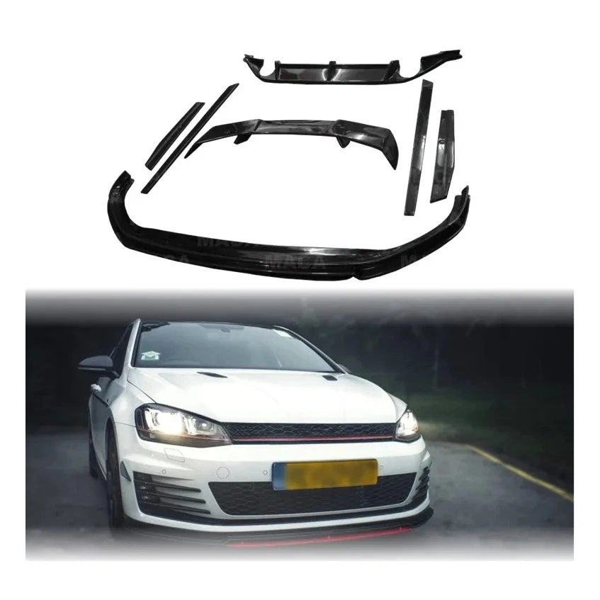 

FOR Premium Carbon Fiber Revoz Style Body Kits For VW v Golf 7 GTI Performance Kits 2012-2015