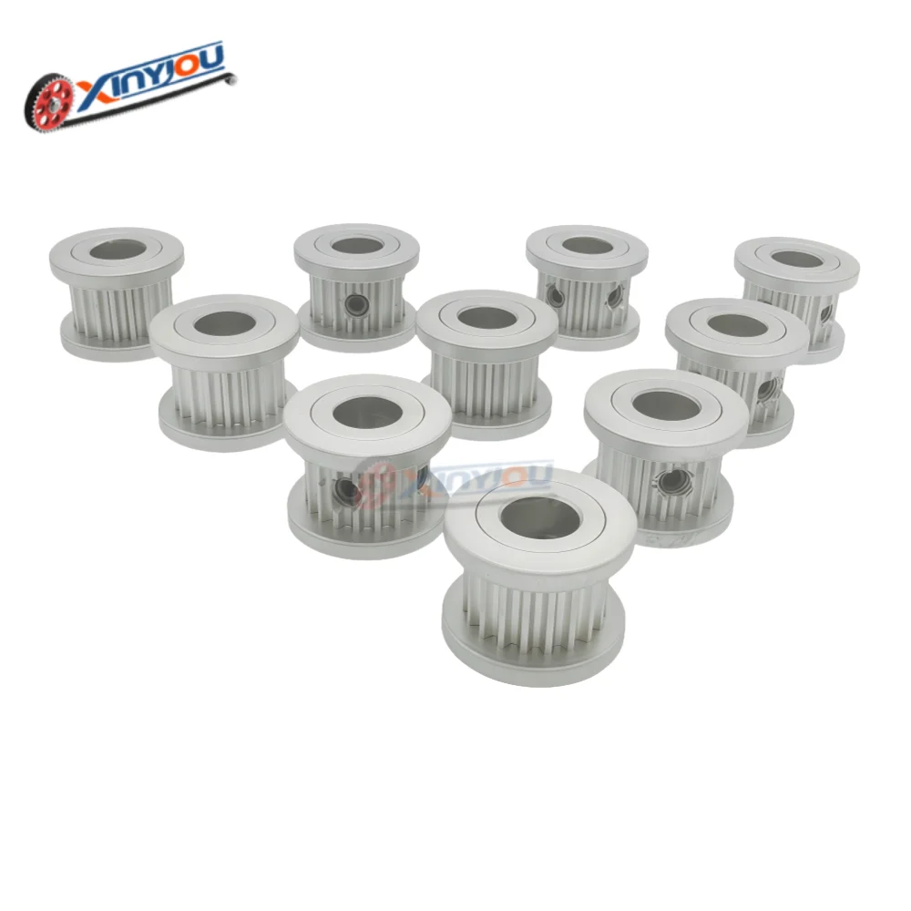 2GT توقيت بكرة AF نوع مع 14-18 حزام الأسنان عرض 6/10 مللي متر تتحمل 3/4/5/6/8 مللي متر لملحقات الطابعة ثلاثية الأبعاد #6