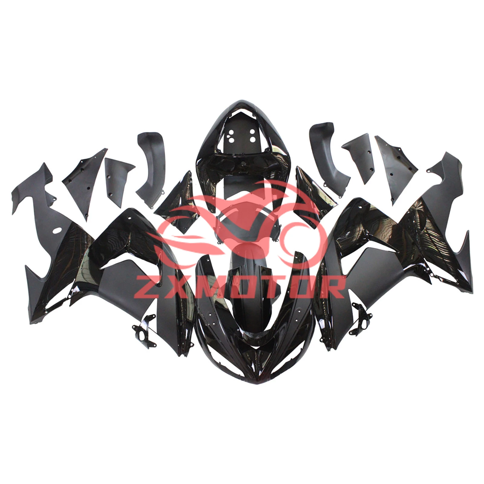 Trail Bike Fairing Kit ZX10R 2006 2007 ABS Cowling Injection Bodywork Motorcycle Fairings for KAWASAKI ZX 10R 06 07