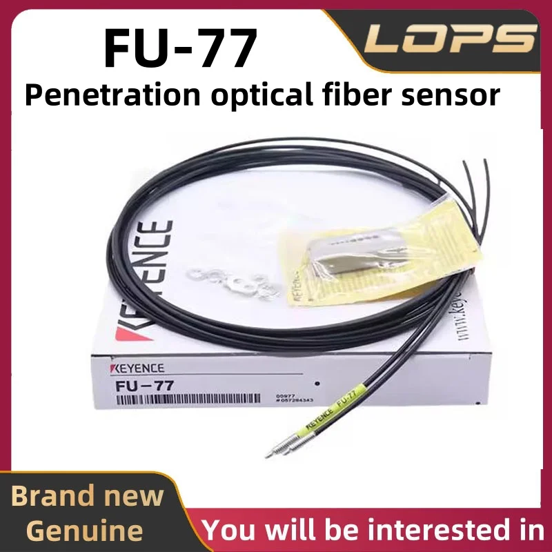 FU-77 New Original KEYENCE Penetration Optical Fiber Sensor; large quantity in stock; welcome to consult