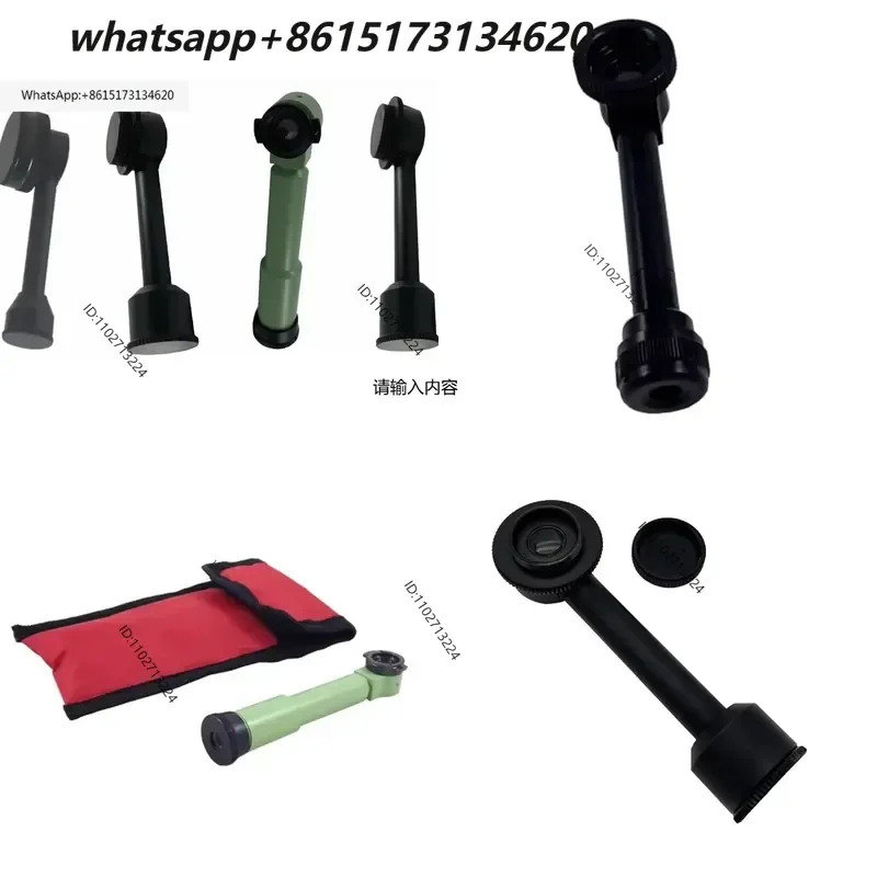 Total Station Theodolite Elbow Eyepiece Diagonal Right Angle Eyepiece for Surveying and Mapping Equipment Accessories