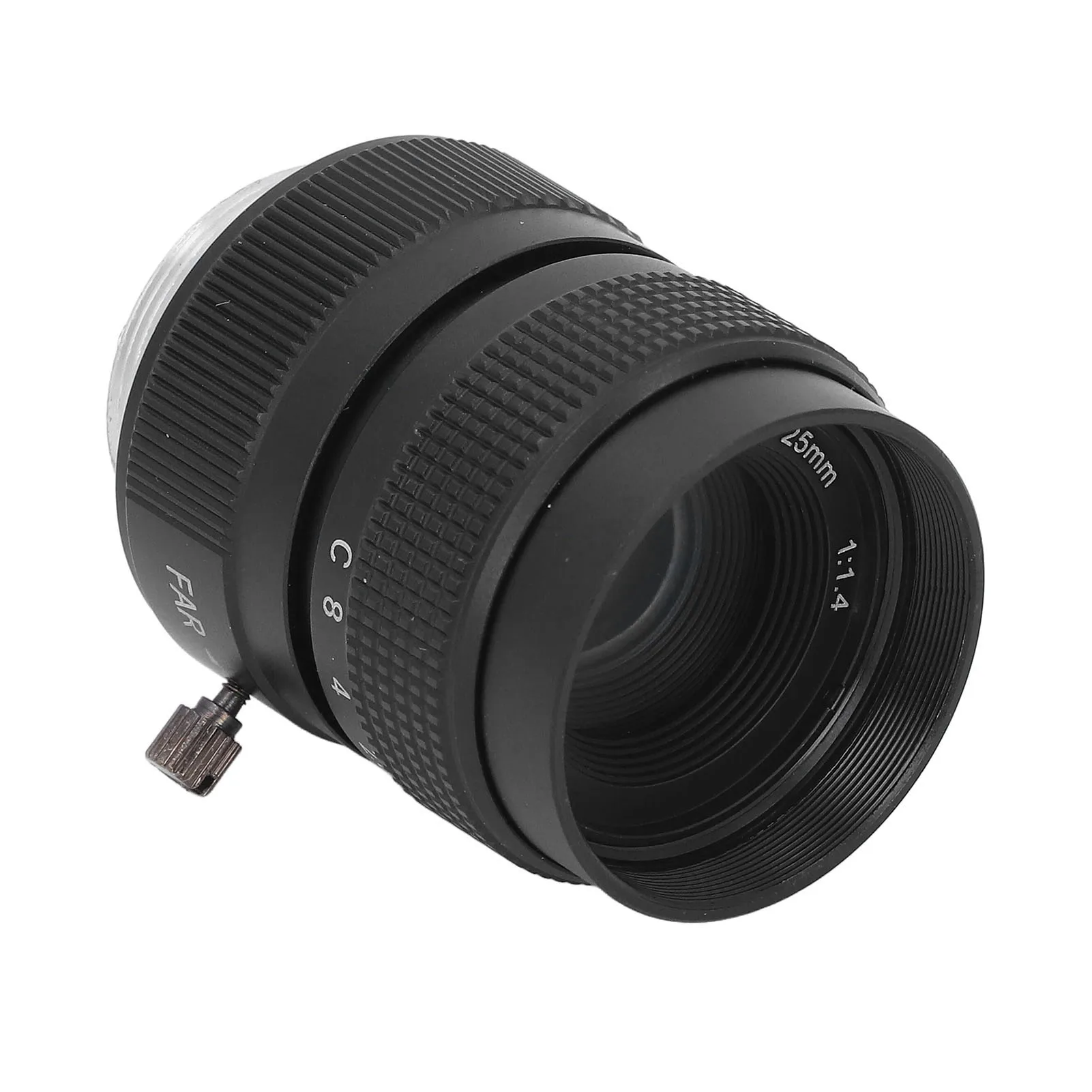Industrial Aperture Lens 1/2 Inch F1.4 25mm C Mount Manual Aperture Industrial Lens Industrial C Mount Lens Manual Aperture Lens