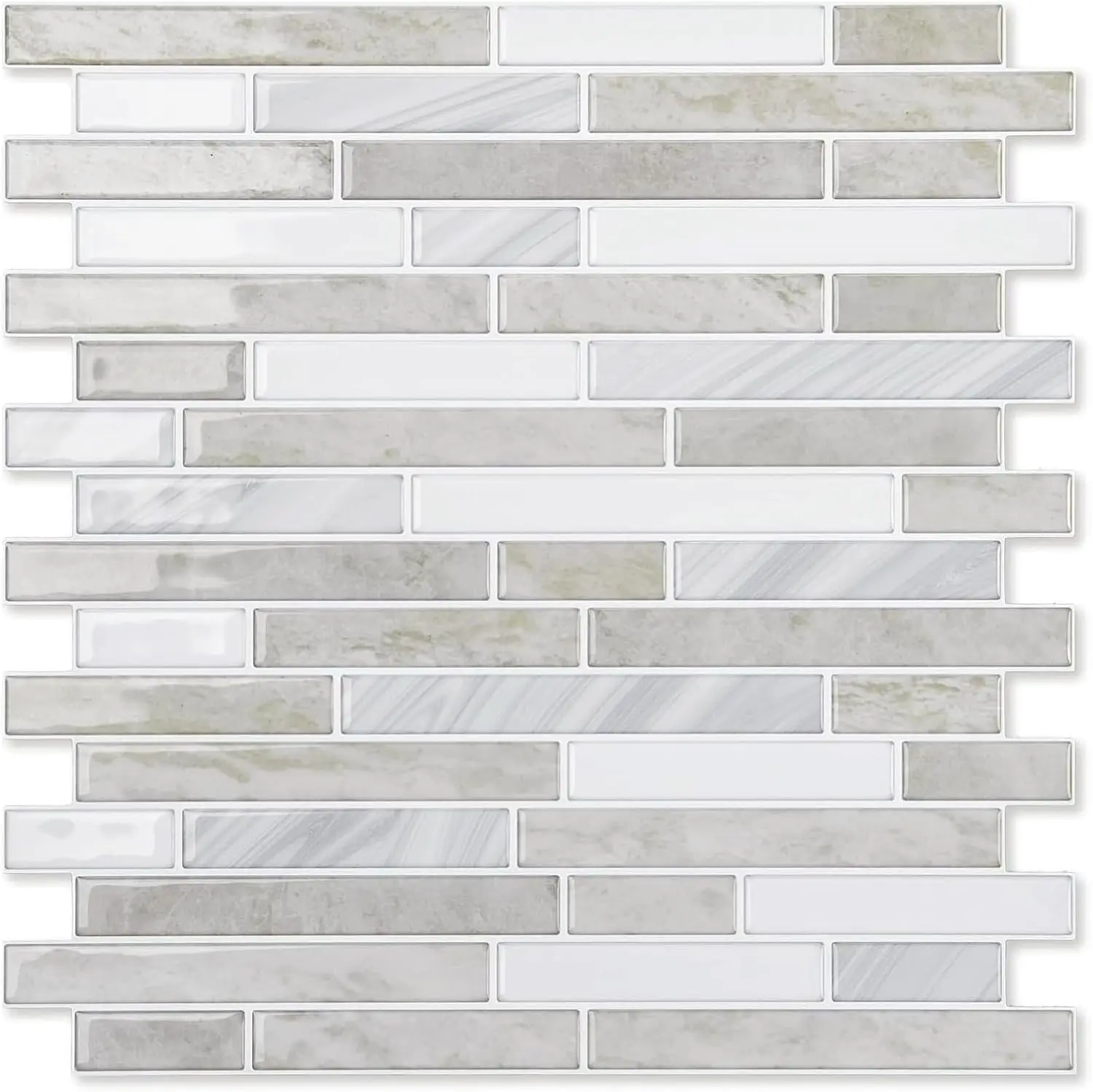 

Набор из 10 сверхплотных самоклеящихся плиток для кухонного фартука, водонепроницаемые самоклеящиеся плитки для кухни, самоклеящиеся наклейки для фартука.