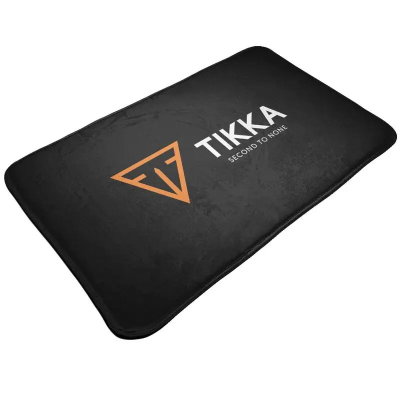 Tikka Logo Second To None Sako Finland Sniper Riffle Mat Rug Carpet Soft Toilet Fashionable