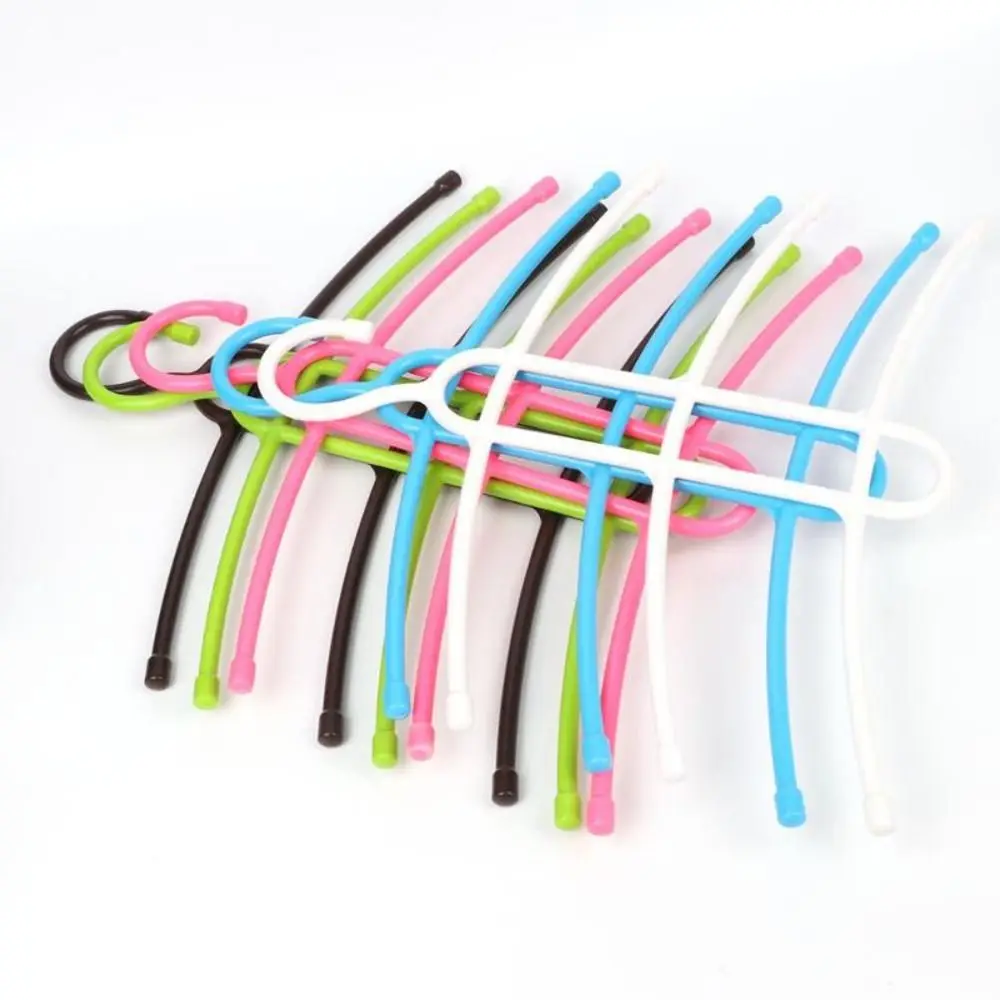 Multifunctional Hanger Hook Fishbone Clothes Hanger Clothes Rack Wardrobe Organizer Space 3 Layer Saver