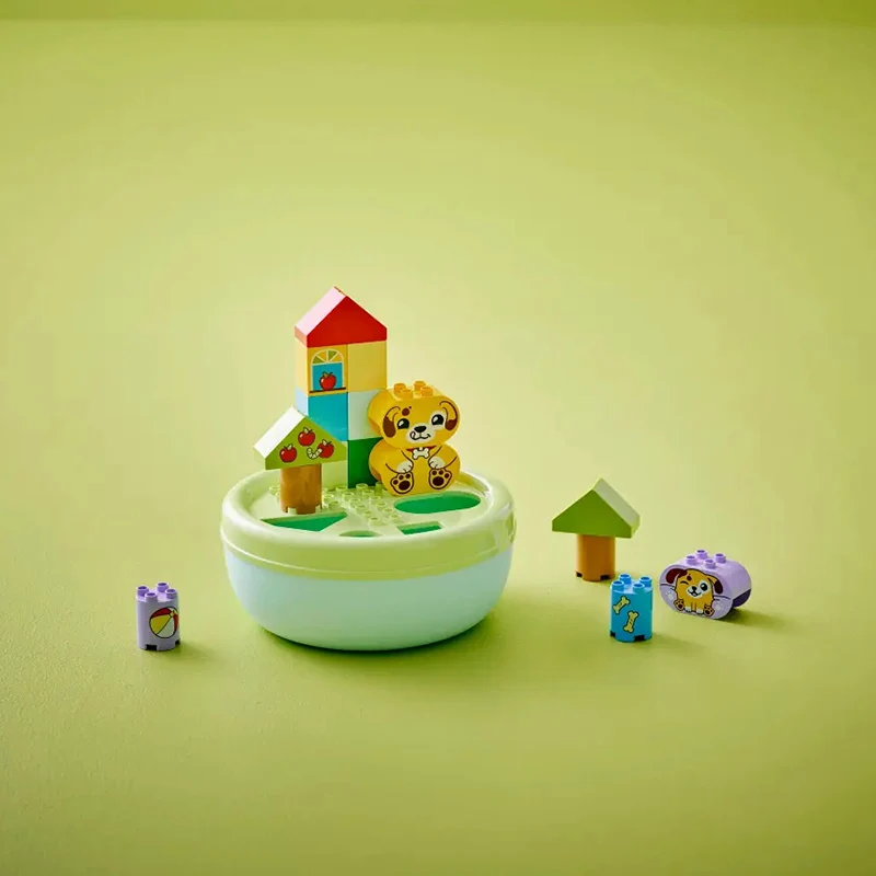 LEGO Building Blocks Discovery 10441 Shape Sorting Dog House Puzzle Toy for Kids