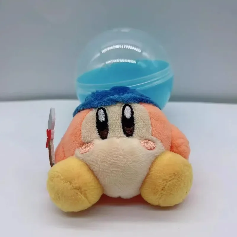 Kitan-Japão Gashapon Kirby Brinquedo Cápsula, Anime Bonito, Pelúcia Macia, Demondoll Rosa, Figura Saco, Chaveiro, Mini Presente