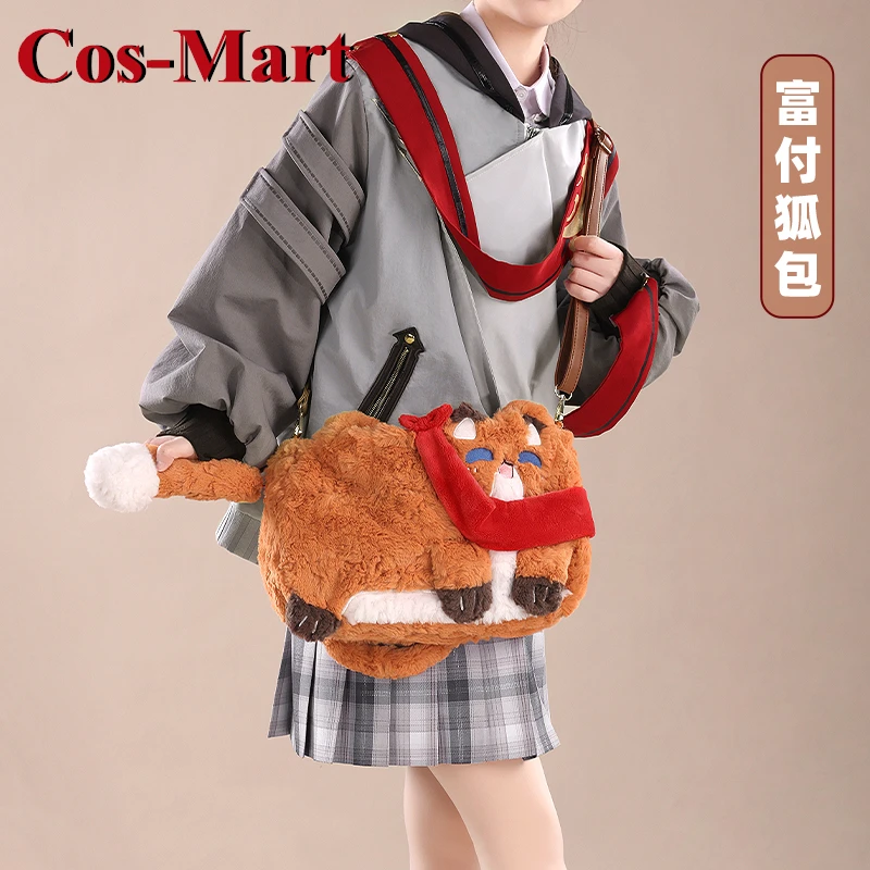 Cos-Mart Itabag Cosplay Game Genshin Impact Wanderer/Zhongli/Xiao/Klee/Hu Tao/Tartaglia Anime periferiche zaino borsa a tracolla