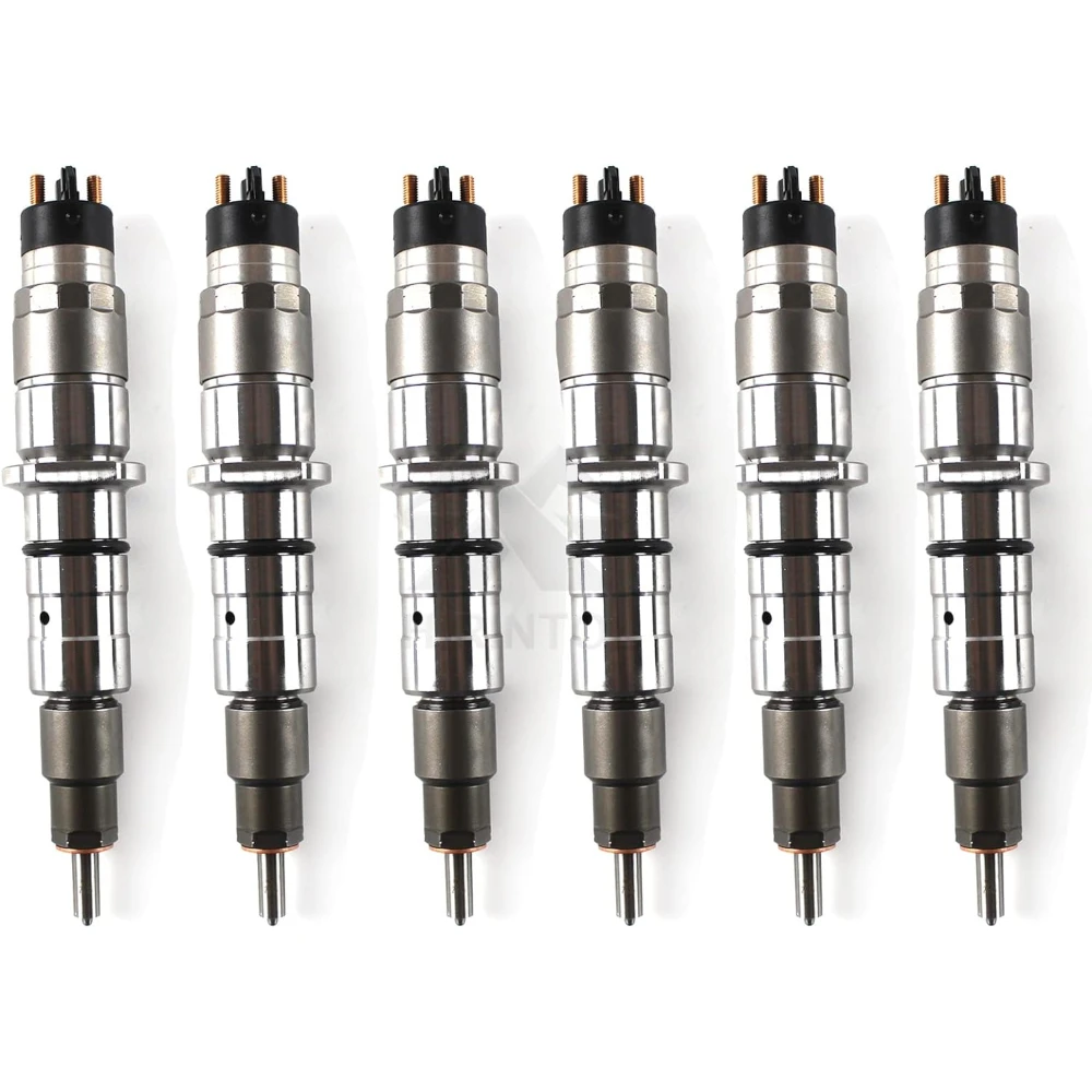 6PCS 0445120236 Fuel Injector 6745-12-3100 5263308 for Cummins QSL8.3 Komatsu PC300-8 PC350-8 Excavator