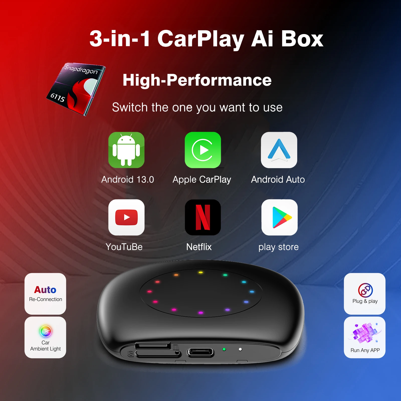 3-In-1 Smart Ai And…
