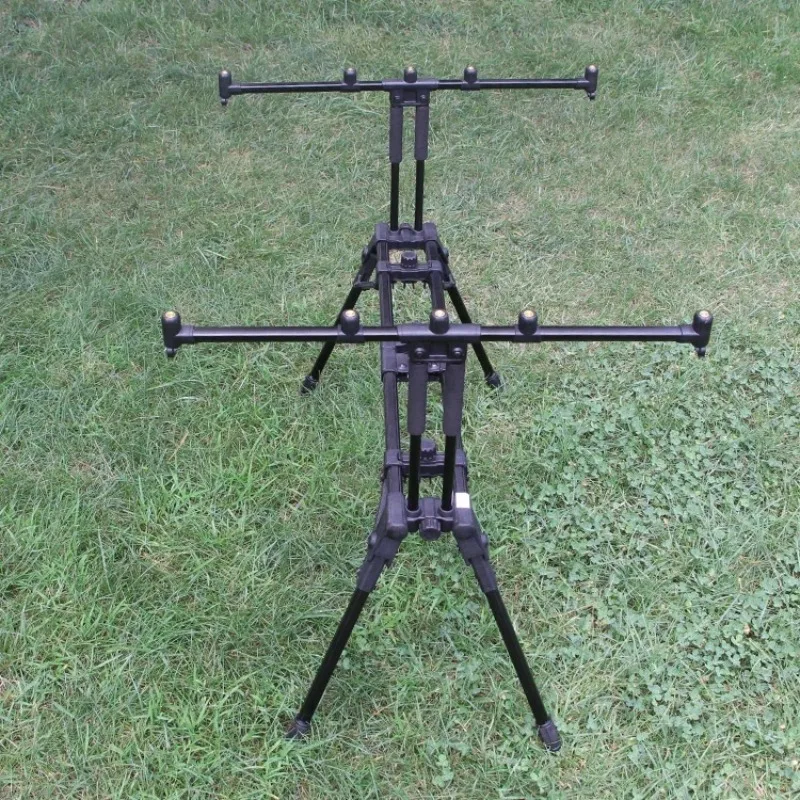 Selco Ready To Ship 3 Rod Pod Aluminum Adjustable Leg Fishing Rod Pod For Carp