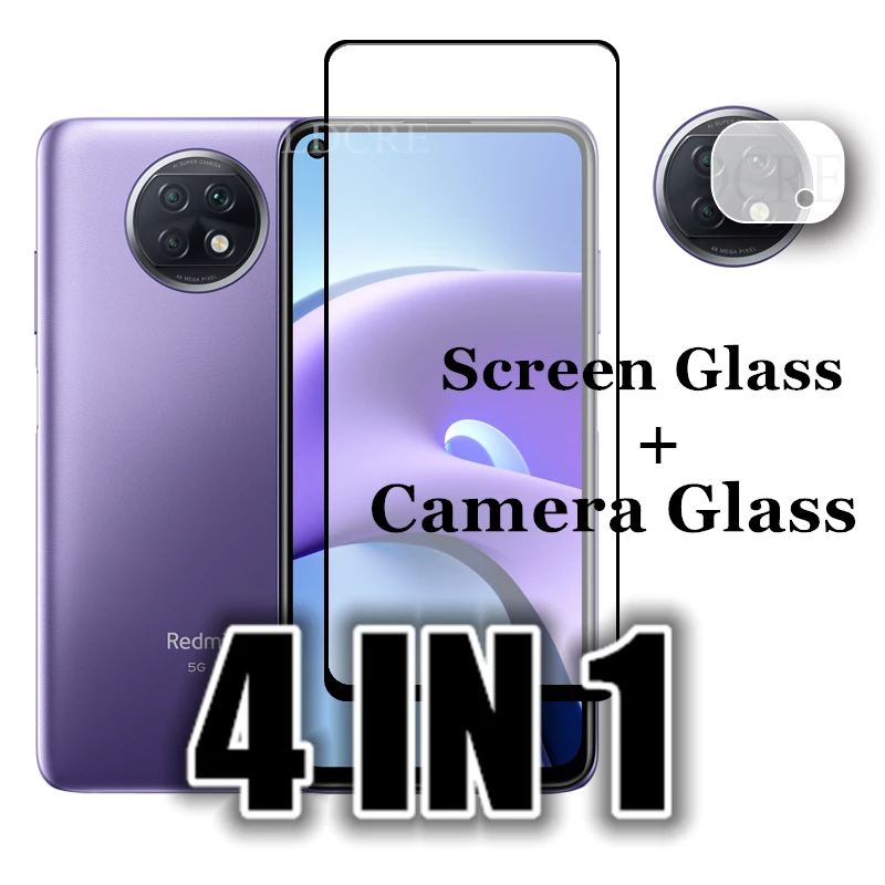 2Pcs For Xiaomi Redmi Note 9T 5G Glass Tempered Film Glass for Xiaomi Redmi Note 10 Pro Screen Camera Film For Redmi 10 10 Prime