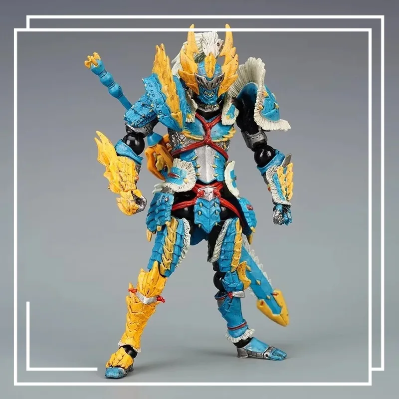 Figurka kolekcjonerska Monster Hunter Series Saber Knight Ultra Mobile Model Toy, styl Mountain Mouth, Smok Thunder Wolf