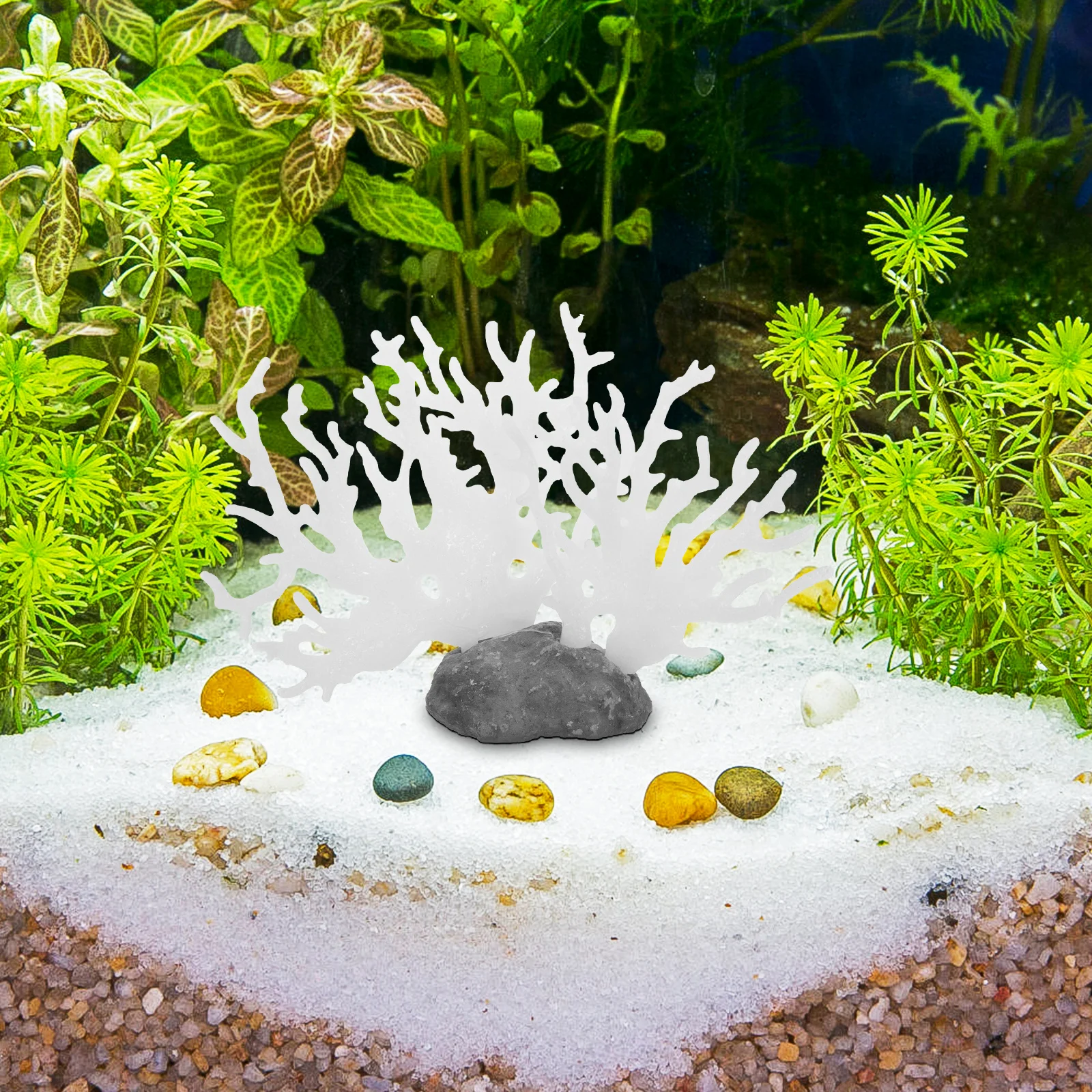 

Realistic Simulation Coral Aquarium Decor Natural Fish Shelter Underwater Landscaping Fish Tank Decor Artificial Aquarium Plants
