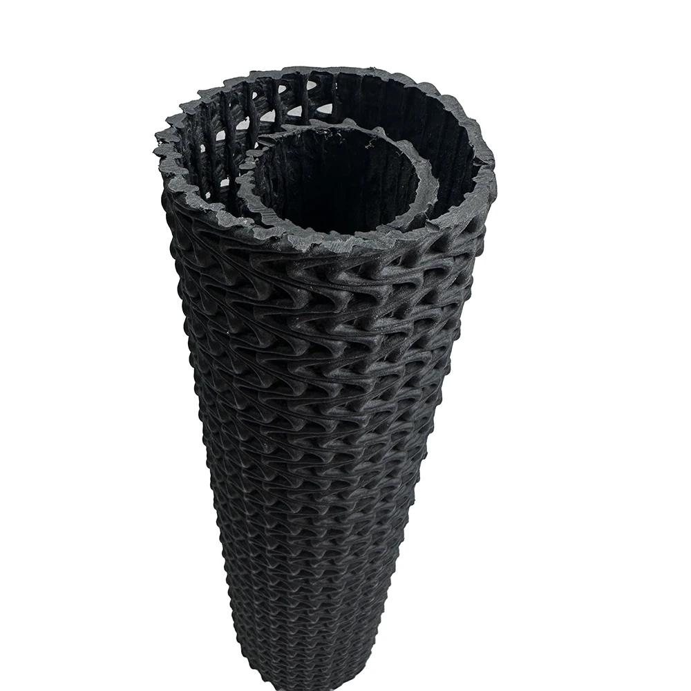 

202550mm 75mm 100mm 150mm 160mm 200mm 300mm High Quality Hdpe Plastic Rigid Hard Permeable Drainage Pipe
