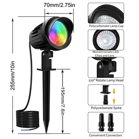 8 best sales 12v गार्डन लाइट - №5