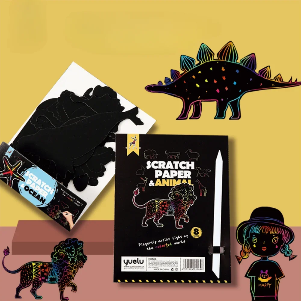 

8 шт., Детский рисунок «искусственная кожа»