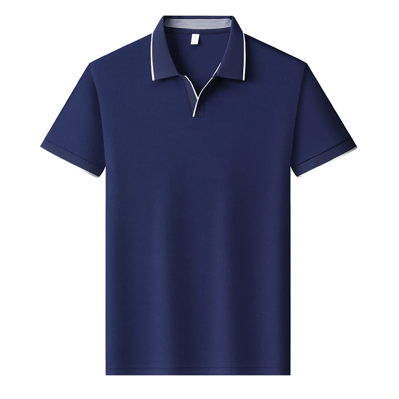 Herren Kurzarm Poloshirts Klassische Passform Lässige T-Shirts mit Kragen Weiche Bequeme Modische Oberteile für Männer Geeignet für Golf und Business – Detail 23