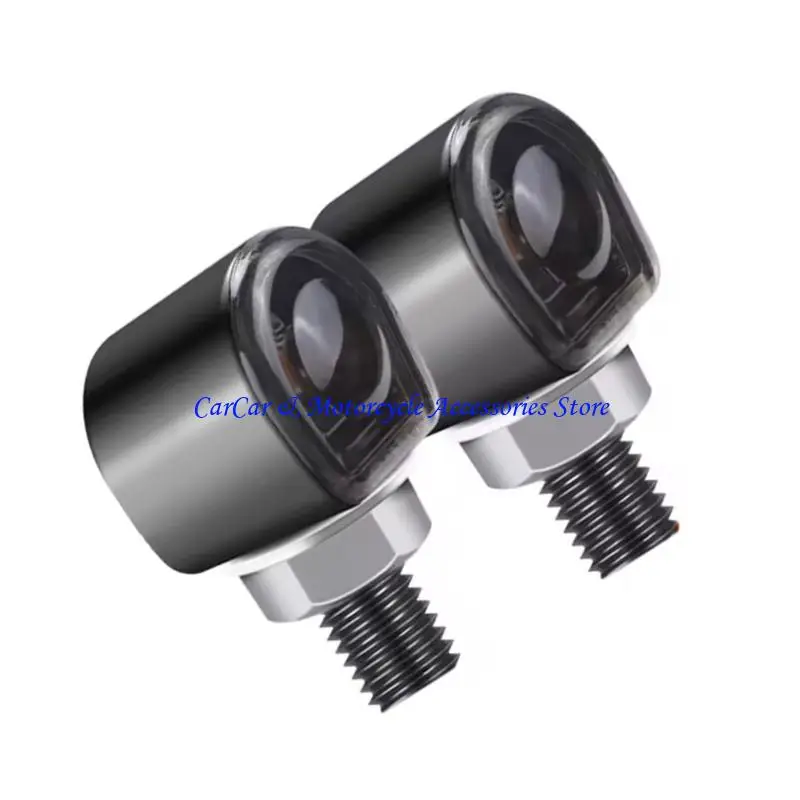 G5AD 12V التقليدية LED دراجة نارية الدوران الإشارات المعدنية والكمبيوتر الشخصي للترقية الرجعية نظرة