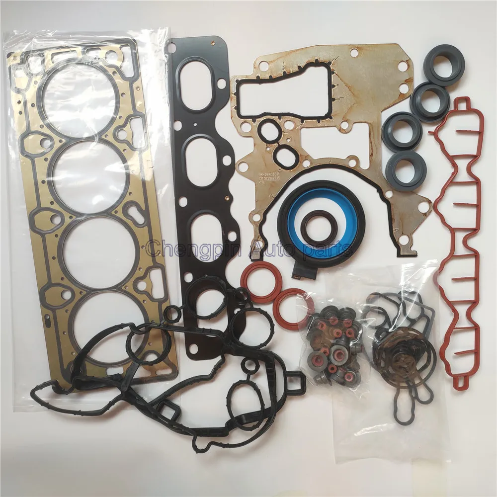 Engine Full Seal Kit Set  Oil Cooler Cylinder Head Gasket 55568528 For Chevrolet CRUZE Aveo Trax Opel Astra Insignia 1.6