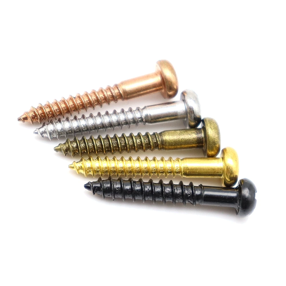 10 Stücke/12 Stücke Schraube ST Stil Gitarre Tremolo Brücke Befestigungsschrauben Für E-gitarre Schrauben Teile – Detail 4