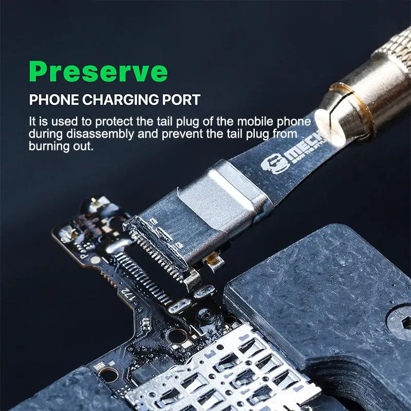 TC-51 Phones Tail Plug Anti Melting Protective Cover Kirin Armor Disassembly Welding No Deformation Disassembly Tool