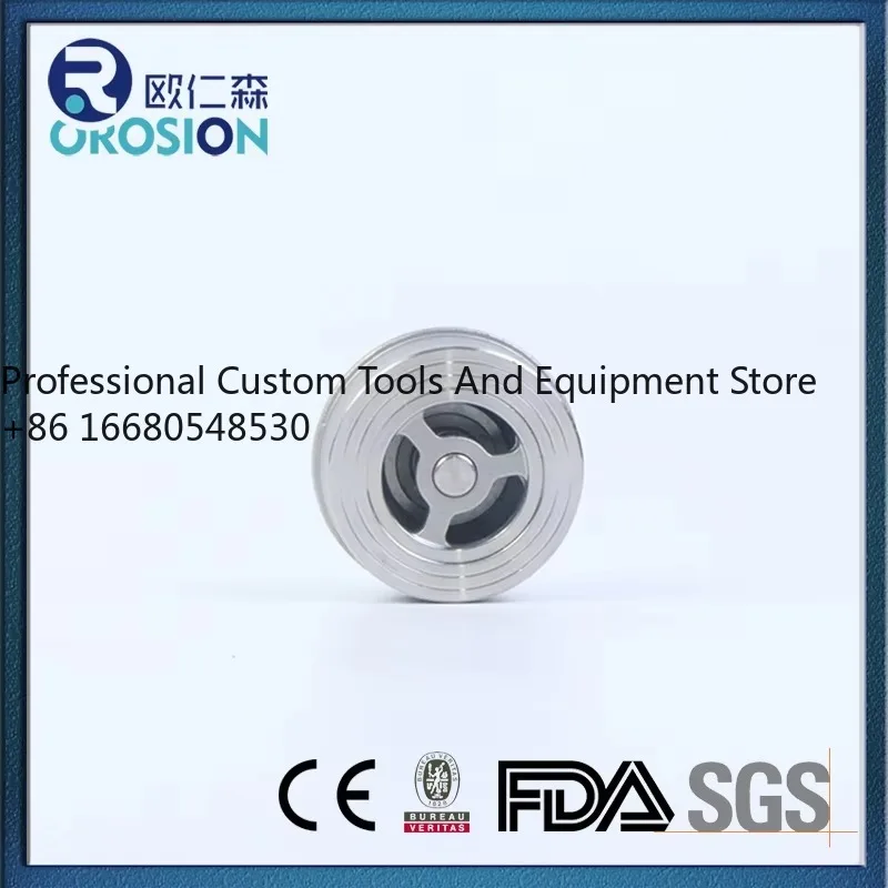 I4aHot Selling Steel Stainless Steel Industry 304 316L PN16 PN25 Single Disc Wafer Check