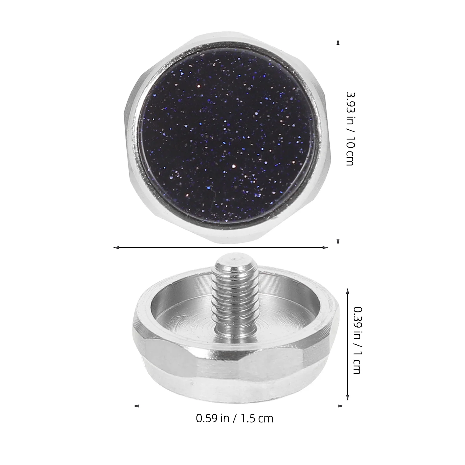 

3Pcs Trumpet Valve Finger Buttons Durable Zinc Alloy Sandstone Material Convenient Versatile Usage Scenarios Trumpet Valve Caps