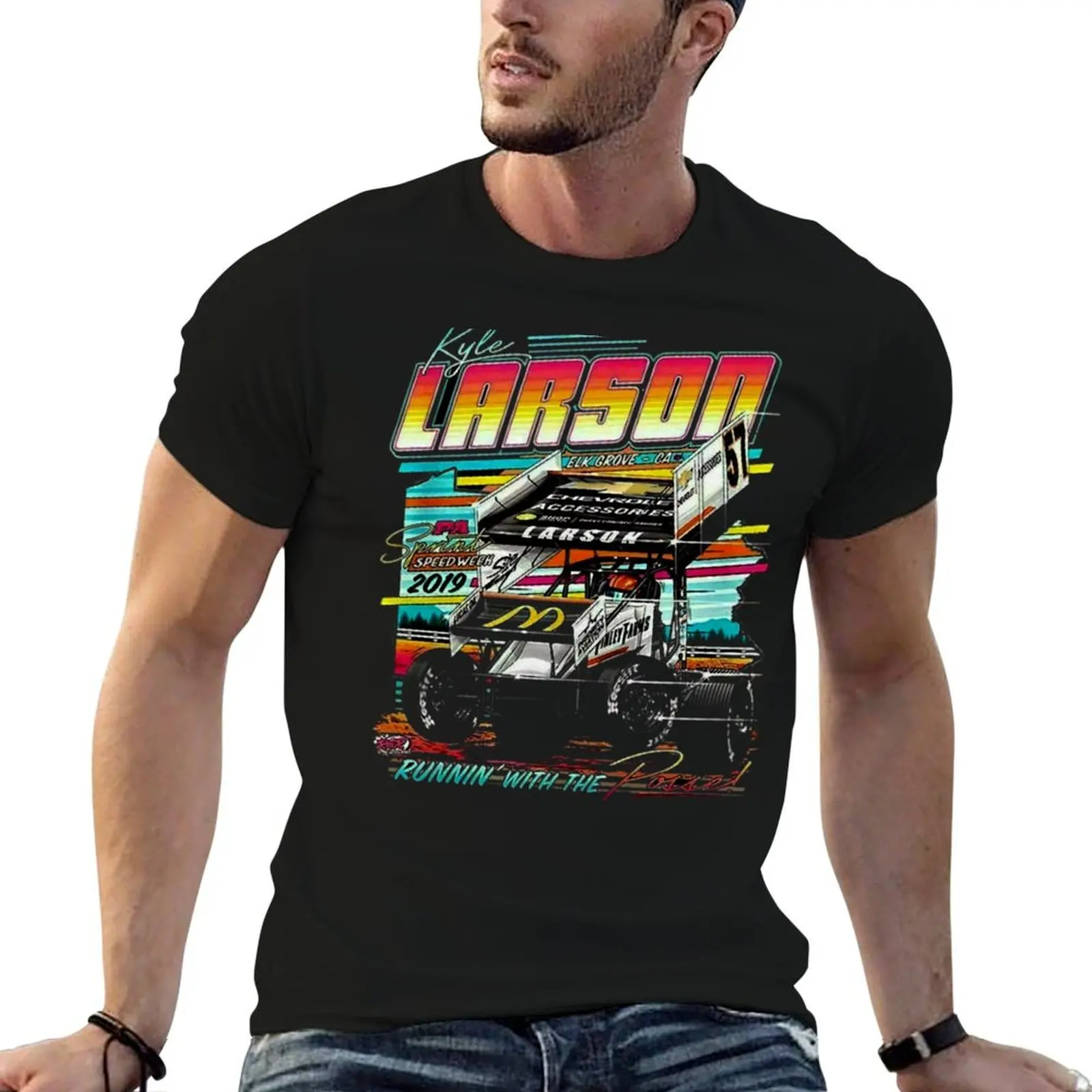 

Kyle Larson Kyle , T-Shirt cute tops sports fans plus size clothes outfits for men