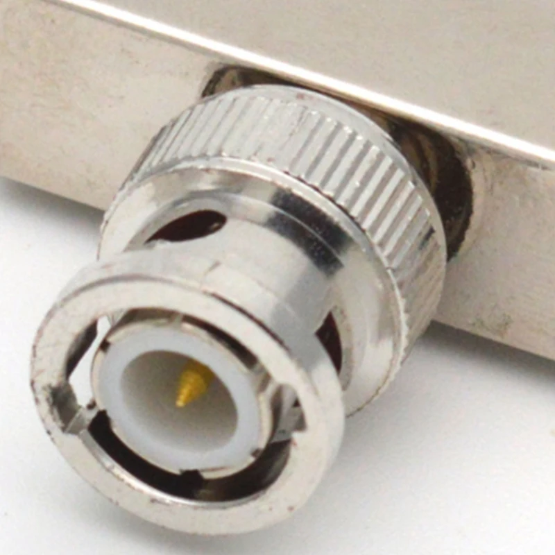 Разъем из чистой меди, BNC, трехсторонний, с одного штыря на два гнезда, Y-образный, BNC, штырь-гнездо, фоторадиочастотный адаптер