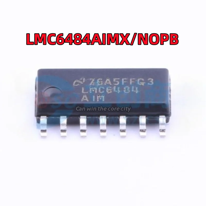 

10 PCS / LOT New LMC6484AIM LMC6484 LMC6484AIMX / NOPB operational amplifier package SOP14