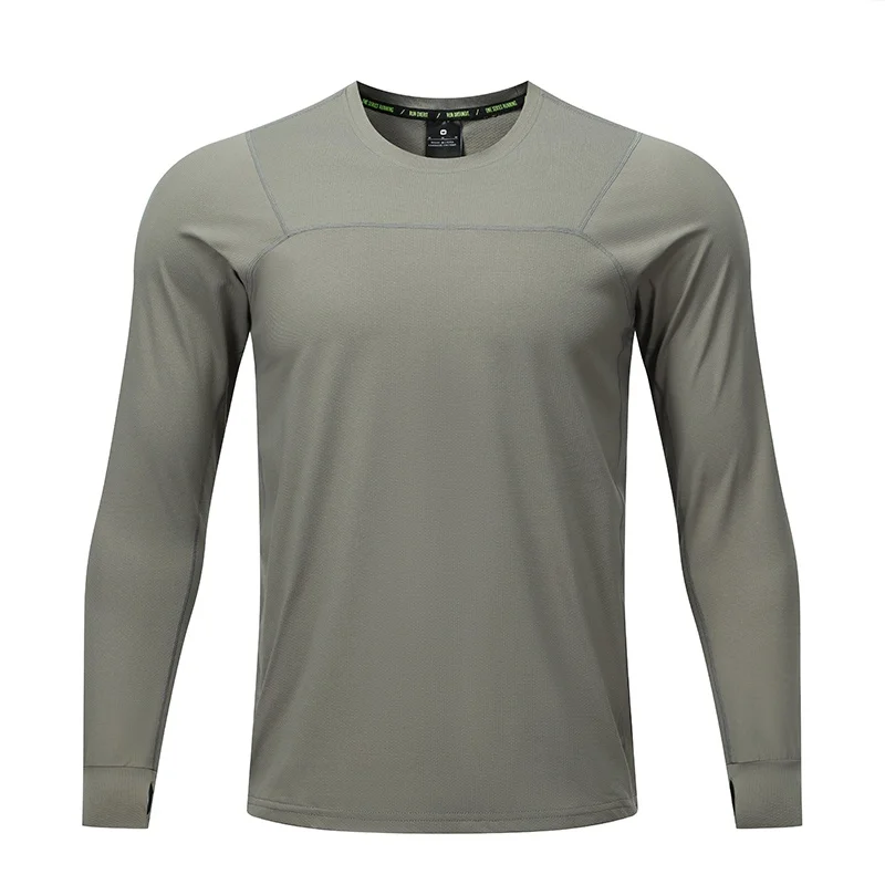 

Outdoor Casual Sports Fitn Running Mountain Climbing Hiking Qui Dry Moisture ng Breathable Long Sve T-irt Men'...