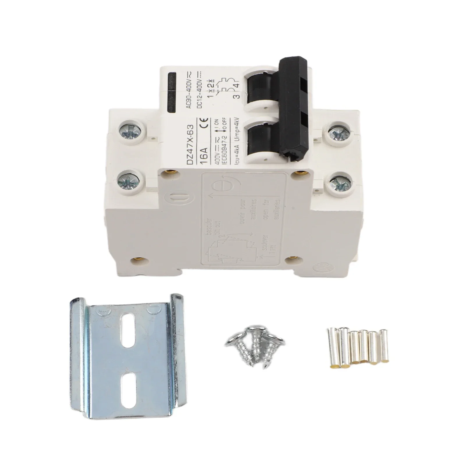 Overload Protection PV Isolator UV And Temperature Resistant For Batteries Reliable Disconnect Switch White Black