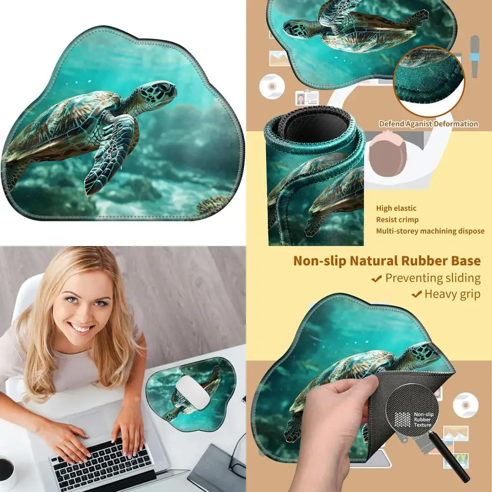 

Large Non-Slip Gaming Mouse Pad with Stitched Edges for Home, Office, and Laptop Desk Use