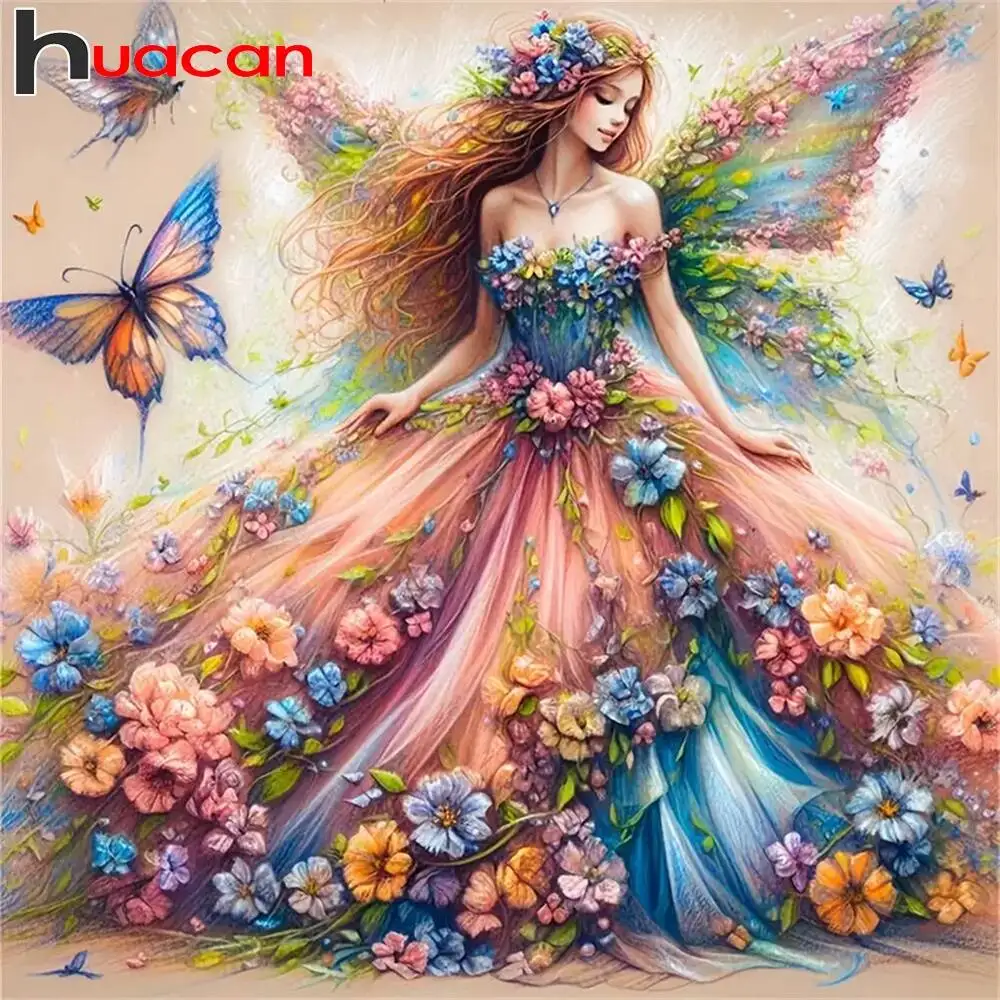 Huacan Diamant Malerei Tier Hund Neuheiten Diamant Mosaik Cartoon Mirroe Kunst Wohnkultur Diy Geschenk Strass Bilder
