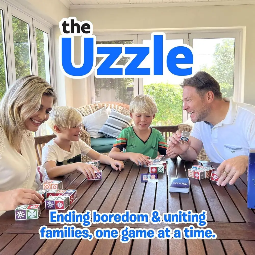Uzzle 3.0: Gioco di puzzle a blocchi coinvolgenti per famiglie, adatto ai 4 anni in su