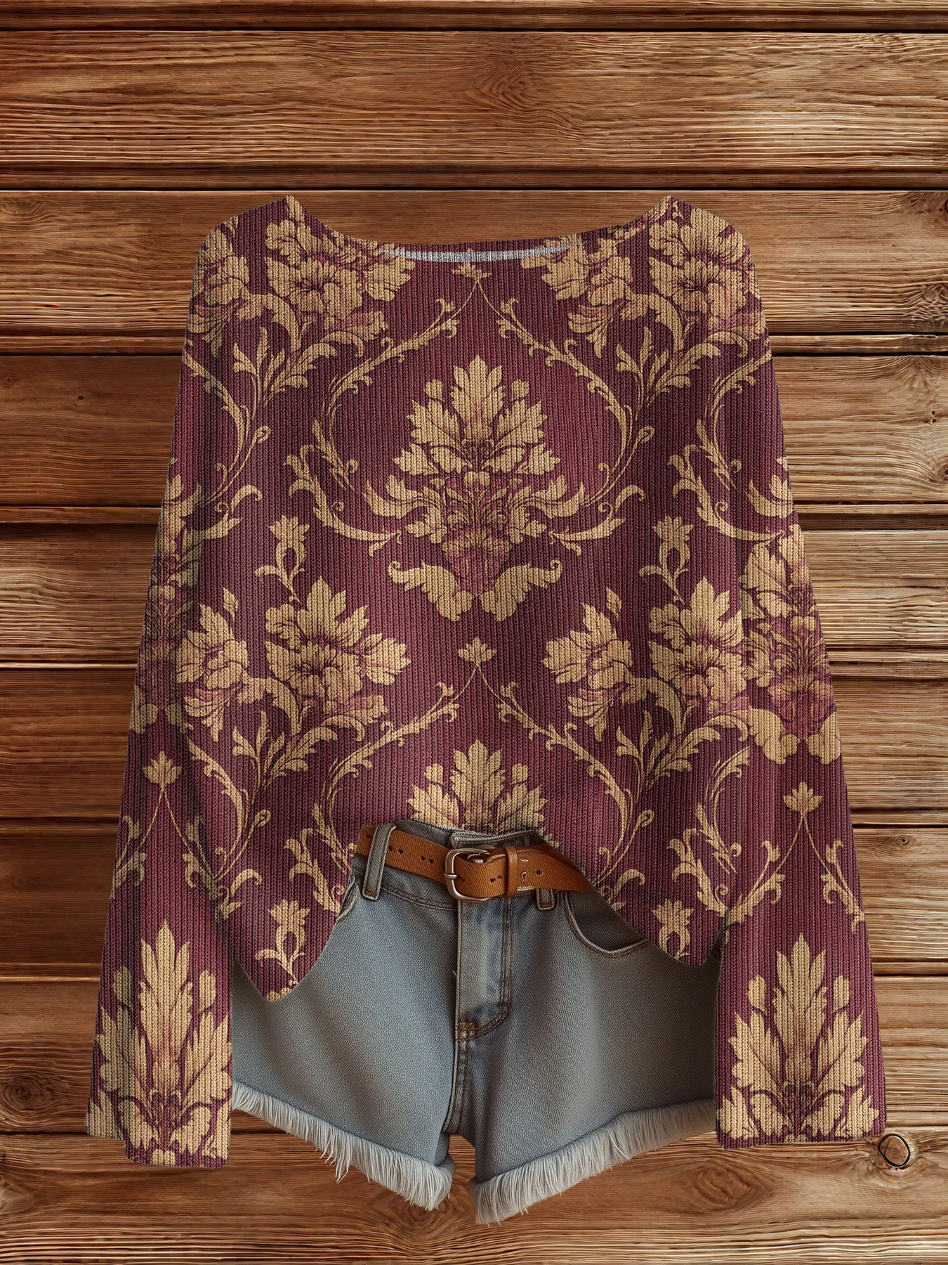 

Осенне-зимний пуловер с цветочным принтом, женские винтажные свитера, модные повседневные шикарные женские свитера, уличная модная одежда