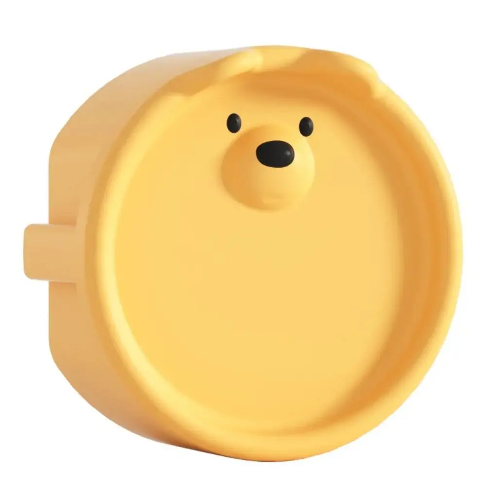 Cute Bear Socket Protective Cover European Standard Safety Protection Dust Protection Cover Silicone Electric Socket Cover Baby