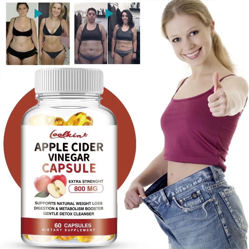 

Apple Cider Vinegar Capsules - Supports Detoxification, Digestion, Circulation, and Immune Function, Super Absorption