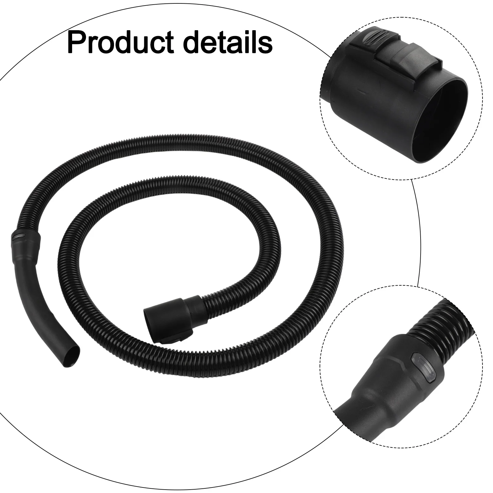 1PC 2.5m Hose  For Karcher NT20 30 WD1  WD2 WD3 WD4 WD5 WD6 Vacuum  Cleaners Replace Hose Extension  Vacuum Cleaner Accessories