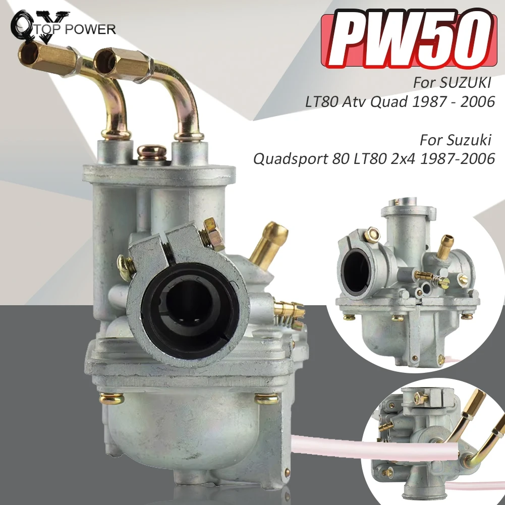 Motorcycle Carburetor For Yamaha PW50 PW 50 YF60 QT50 Yzinger 1981-2023 Minibike Motocross Dirt Pit Bike OEM Carb Accessories