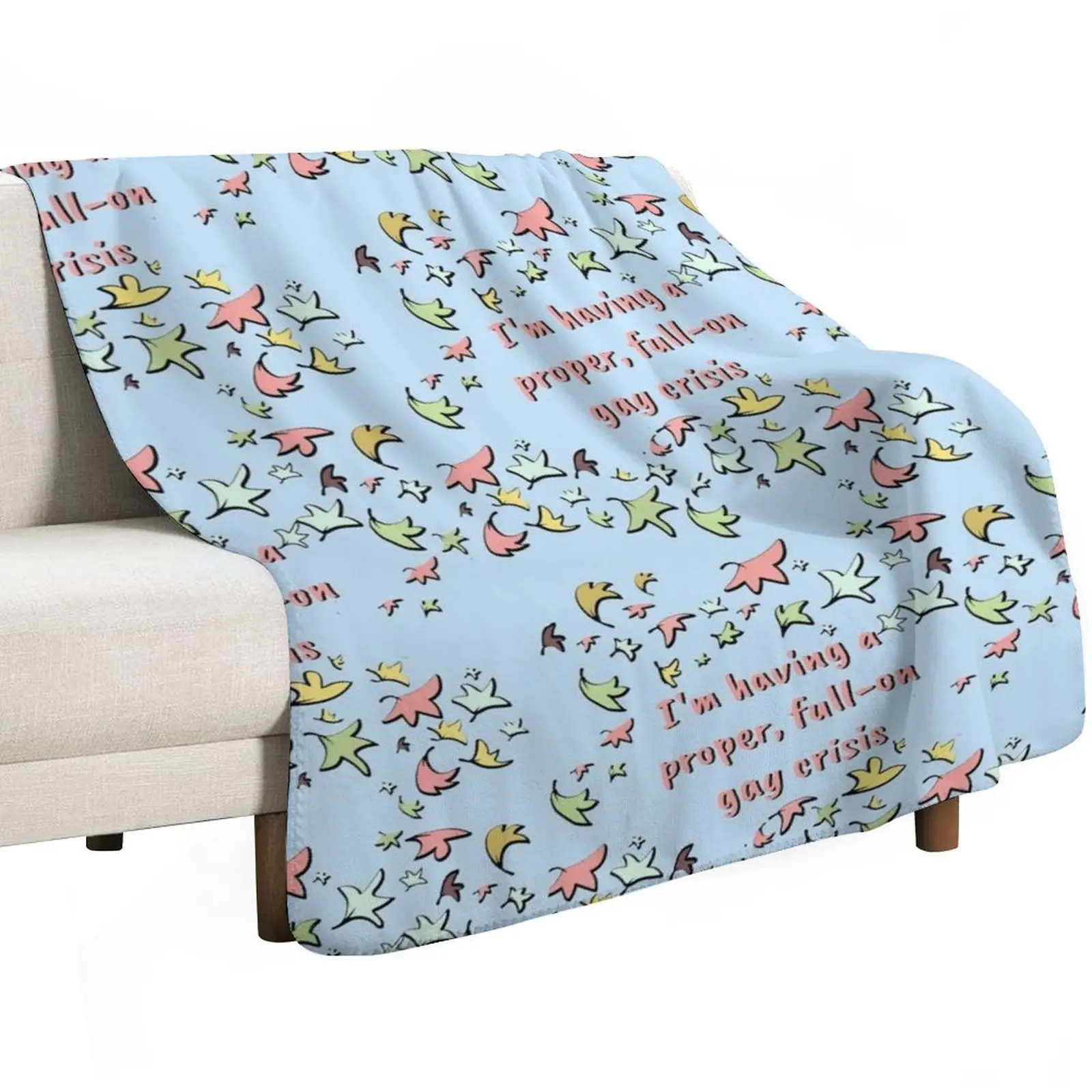Heartstopper Throw Blanket Decorative Sofas cosplay anime Bed linens Luxury christmas decoration Sleeping Bag Blankets
