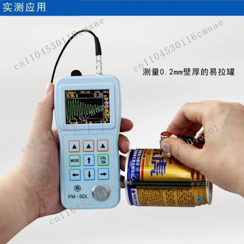 PM-5DL Multifunctional Intelligent Manufacturing with Storage Thickness Gauge Ultrasonic  Computer Software Data Analytics