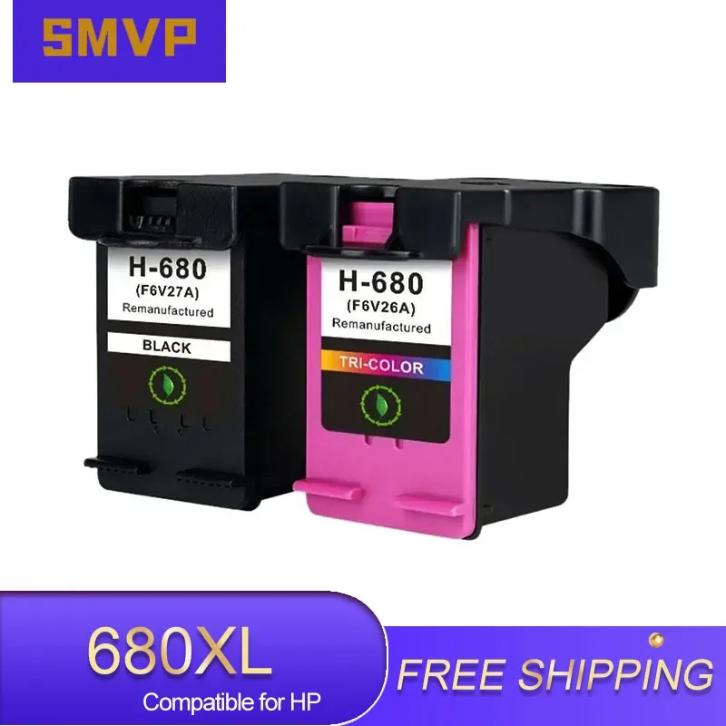 Compatible 680XL Ink Cartridge Replacement for HP 680 For HP680 for Deskjet 2135 2136 2138 3635 3636 3835 4535 4536 4538 4675