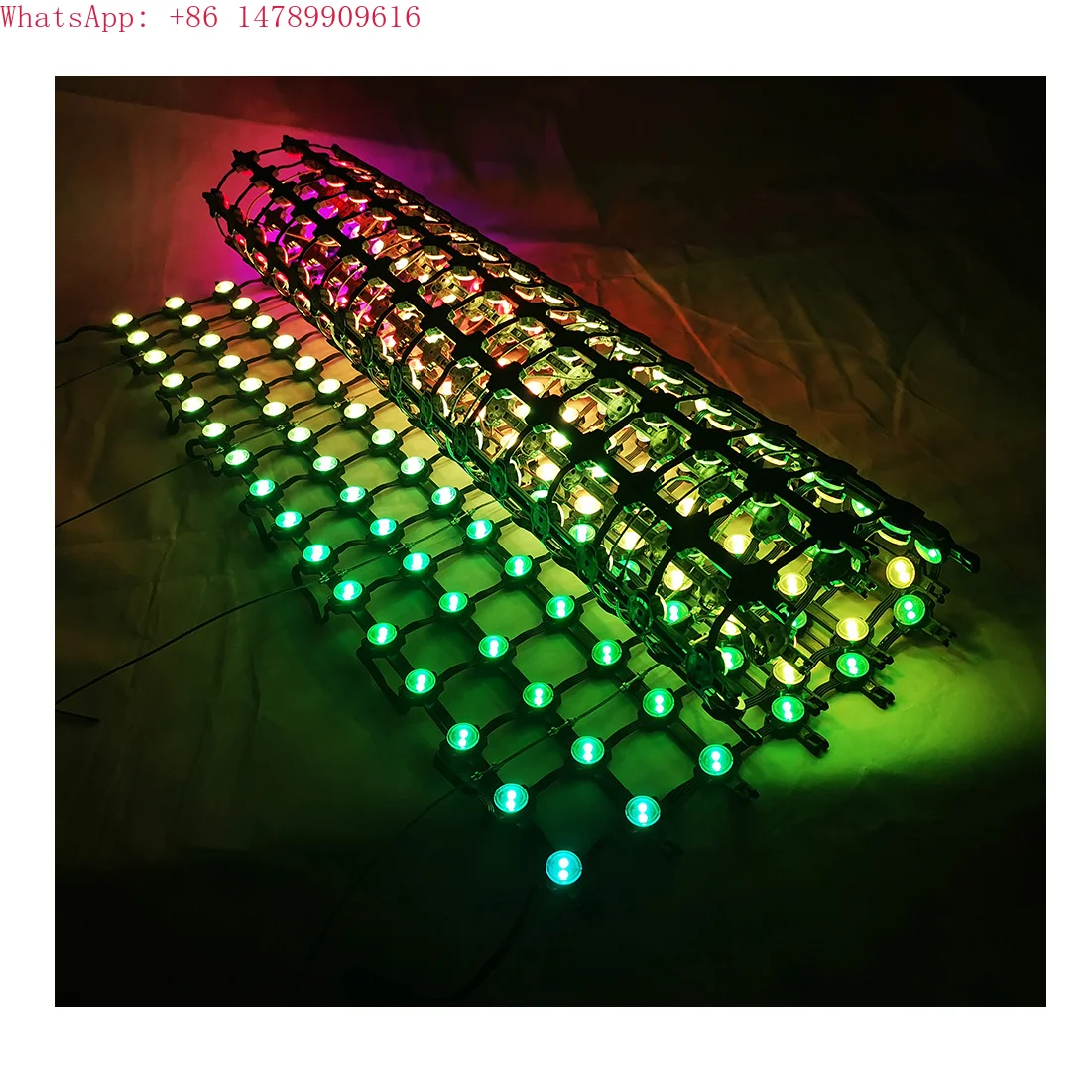 

P30 P50 LED Mesh Screen Outdoor Waterproof for Building Facade Advertising Scrolling Text Video Display Net Light Panel