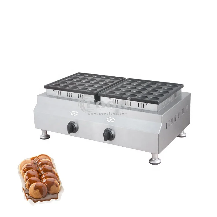 

Guangzhou Goodloog Factory Commercial Mini Pancake Maker Gas Poffertjes Making Machine For Hotel