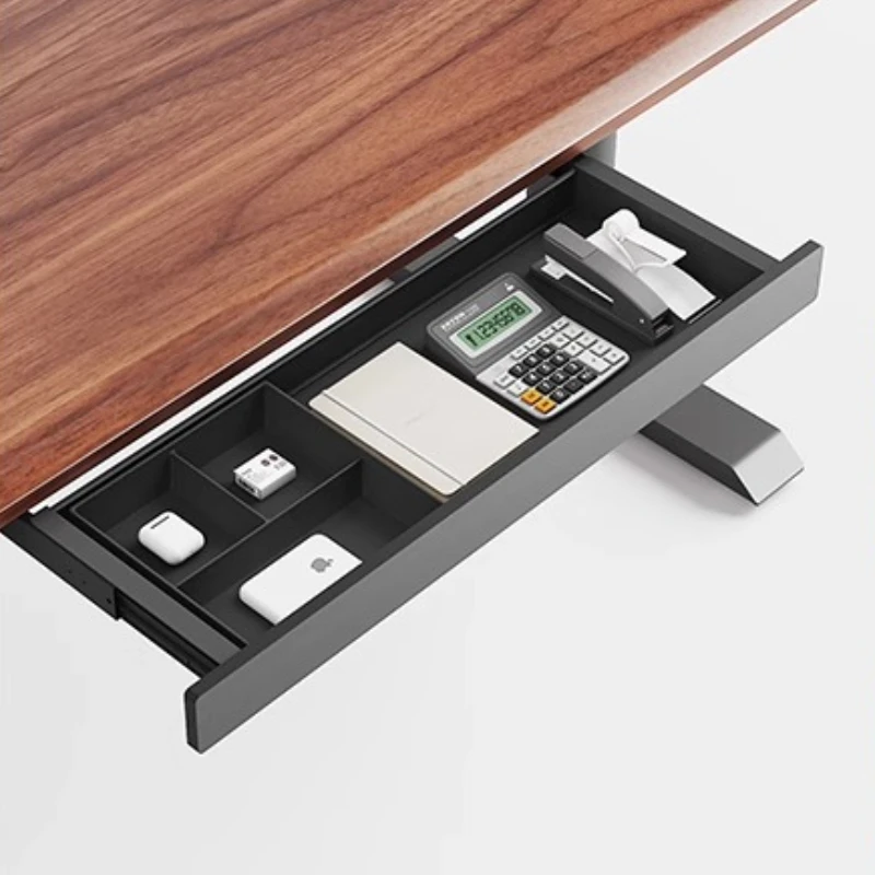 Table Under Storage Drawers Telescoping Large Capacity Storage Drawer Multifunctional Organize Box Computer Desk Accessories